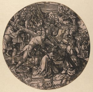 Portement de croix - Jacob Cornelisz van Oostsanen
