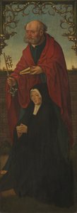 Saint Pierre et un Donateur, Saint Thomas au revers, 1520-1525