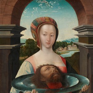 Salomé avec la tête de Jean-Baptiste - Jacob Cornelisz van Oostsanen