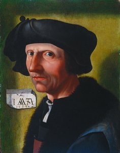 Autoportrait, 1533 - Jacob Cornelisz van Oostsanen