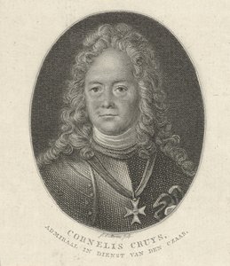Portrait de Cornelius Cruys, vice-amiral de la marine impériale russe, 1818