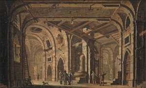 Décoration de prison avec des prisonniers et des gardiens - Jacob Fabris