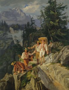 Contrebandiers tyroliens, 1831 - Jacob Gensler