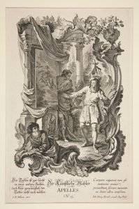 Der Kunstliche Mahler, Apelles - Jacob Gottlieb Thelot