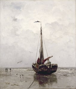 Le bateau de pêche - Jacob Henricus or Hendricus Maris