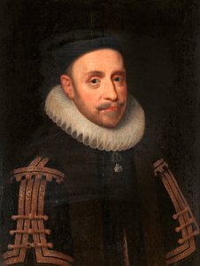 Portrait du roi Gustavus Adolphus de Suède