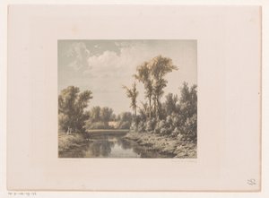 Paysage avec rivière - Jacob Jan van der Maaten