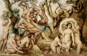 Diane au bain - Jacob Jordaens
