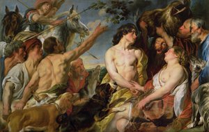 Méléagre et Atalante - Jacob Jordaens