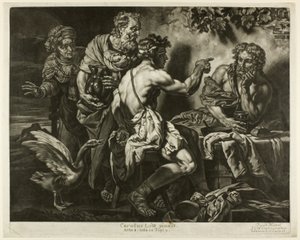 Jupiter et Mercure avec Philémon et Baucis