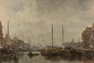 Paysage urbain - Jacob Maris