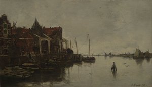 Scène de port
