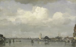 Vue du port - Jacob Maris