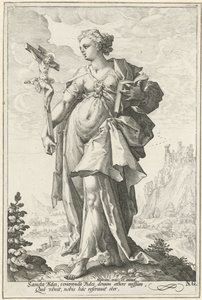 Foi (Fides) - Jacob Matham (attributed to)