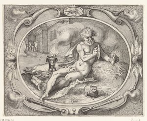 Feu (Ignis) - Jacob Matham (workshop of)