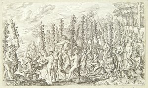 Le triomphe de Bacchus - Jacob Matham