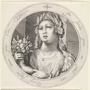 Cérès avec corne d