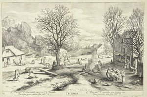 Décembre - Jacob Matham