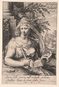 La foi, tirée des Sept vertus - Jacob Matham