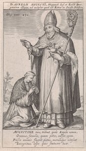 Saint Augustin - Jacob Matham