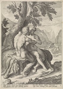 Hercule et Déjanire - Jacob Matham