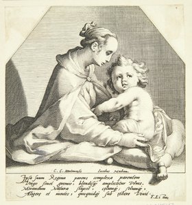 La Vierge Marie avec l