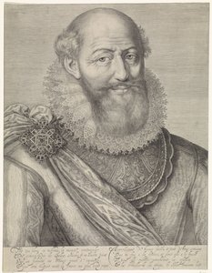 Portrait de Maximilien de Béthune - Jacob Matham
