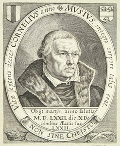 Portrait de Cornelis Musius - Jacob Matham