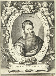 Portrait de Reinier Olivier van Sonhoven - Jacob Matham