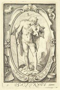 Saturne - Jacob Matham
