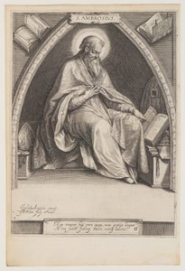 Saint Ambroise, extrait des Pères de l