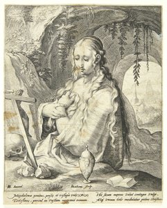 Sainte Marie Madeleine repentante - Jacob Matham
