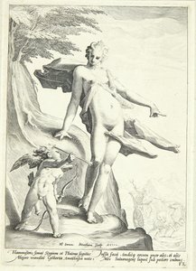 Vénus ordonne à Cupidon de tirer une flèche sur Pluton