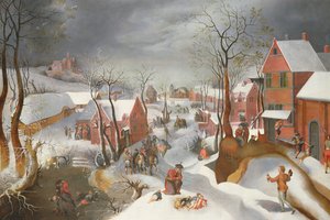 Le Massacre des Innocents - Jacob & Mostaert Gillis (1534 98) Grimmer