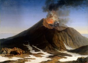 Éruption du Mont Etna, XVIIIe siècle