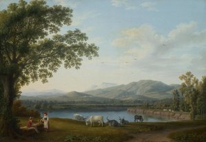 Vue sur le Sele et le massif des Monti Alburni

Original title Blick auf den Sele und das Massiv der Monti Alburni