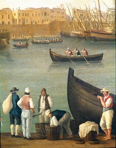 Pêcheurs de moules de Monopoli, Pouilles, Italie