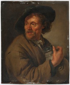Homme tenant une cruche - Jacob Toorenvliet