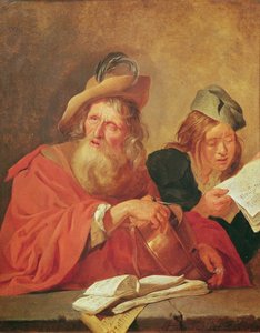 Le joueur de vielle, 1678