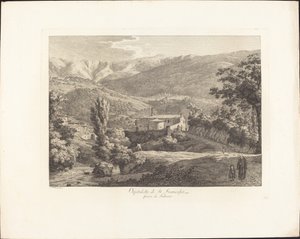 Ospitaletto de Saint François, hors de Subiaco - Jacob Wilhelm Mechau