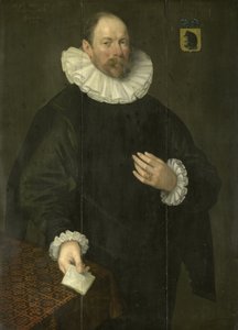 Portrait de Paulus Cornelisz van Beresteyn (1548-1625), bourgmestre de Delft - Jacob Willemsz Delff