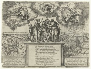 Allégorie de la conquête de la citadelle d