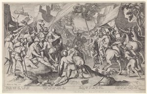 Conversion de Paul - Jacob de Gheyn (II) (attributed to workshop of)