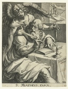 Évangéliste Matthieu - Jacob de Gheyn (II) (workshop of)