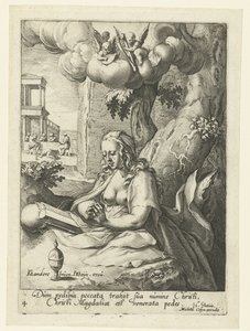Marie Madeleine en pécheresse repentante (Huit pécheurs repentants de l