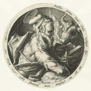 Évangéliste Luc - Jacob de Gheyn (II)