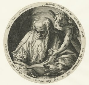 Évangéliste Matthieu - Jacob de Gheyn (II)