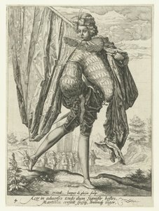 Porte-drapeau - Jacob de Gheyn (II)