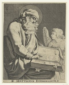 Évangéliste Matthieu - Jacob de Gheyn (III)