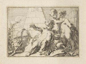 Allégorie de la transience - Jacob de Wit